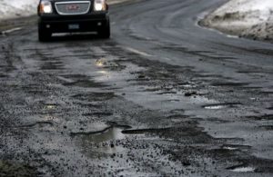 Evite os buracos na estrada