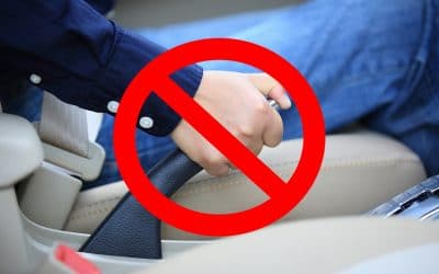 Como se utiliza o travão motor quando os travões falham