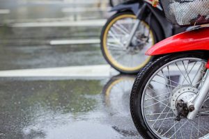 moto à chuva